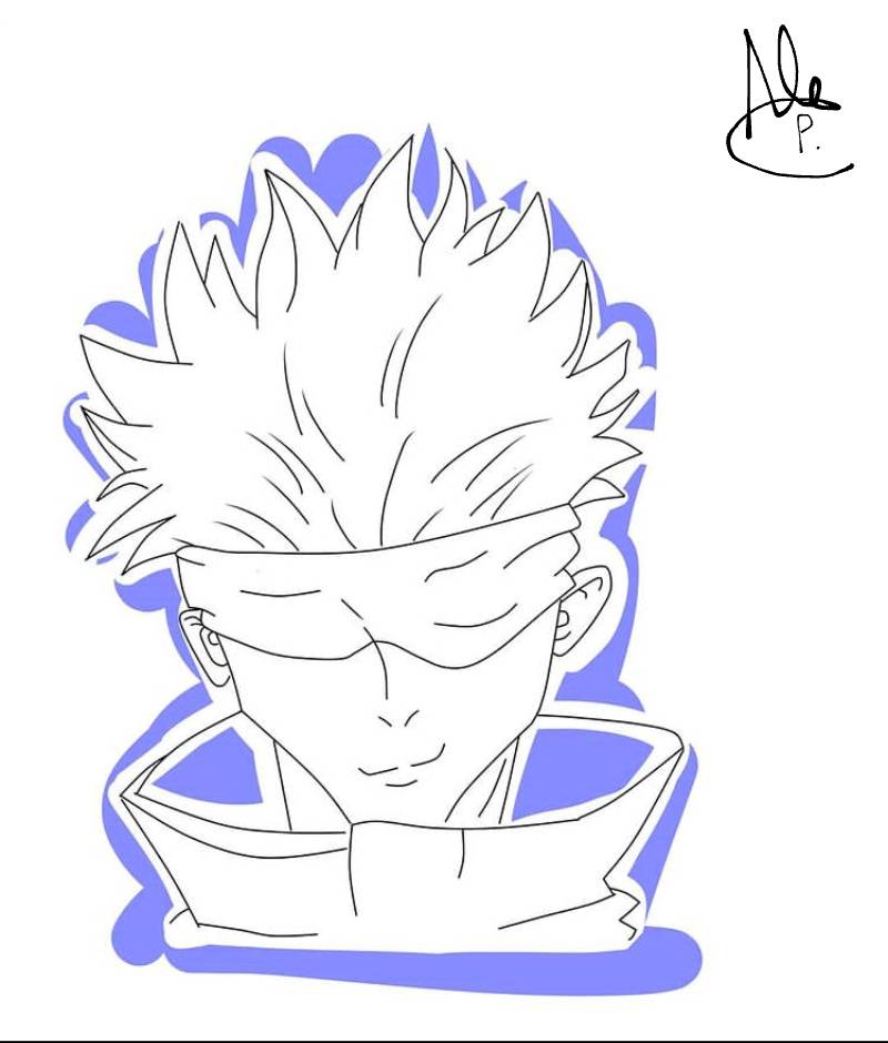 Satoru Gojo by AlejandroPereyraOk on DeviantArt