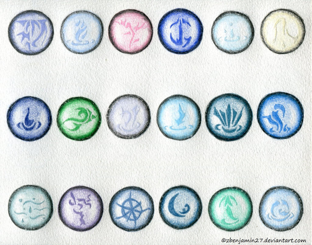 Water Rune Sign Runes of Water by zbenjamin27 on DeviantArt