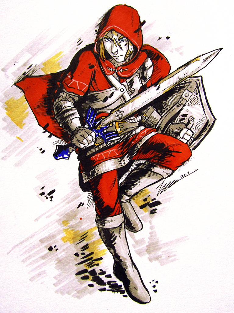 Little Red Riding Link by LeKrowArt Little Red Riding Link by LeKrowArt