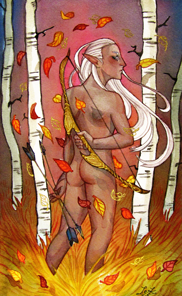 Autumn Hunt by LeKrowArt Autumn Hunt by LeKrowArt