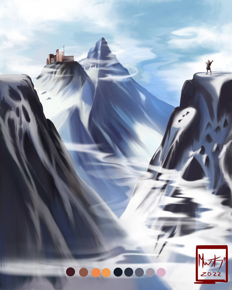Rift Color The Icy Rift | Color Practice | Consept Art by AlexanderPitoKawaii on ...
