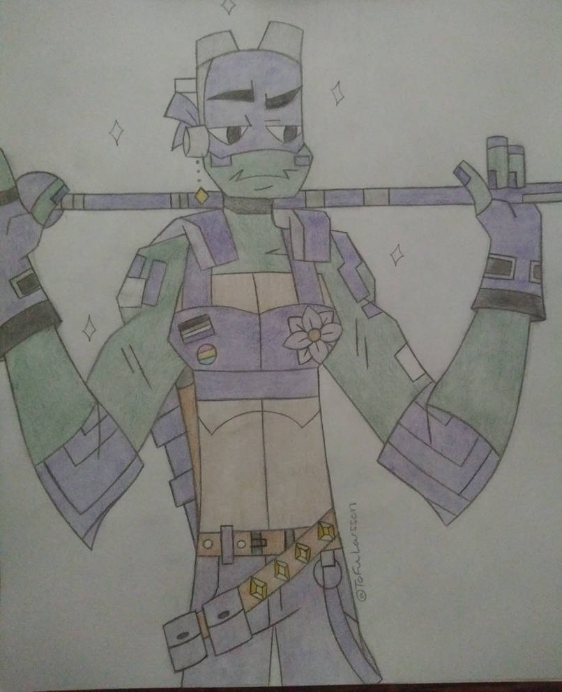 ROTTMNT - Older!Donnie by BritishShrooms on DeviantArt