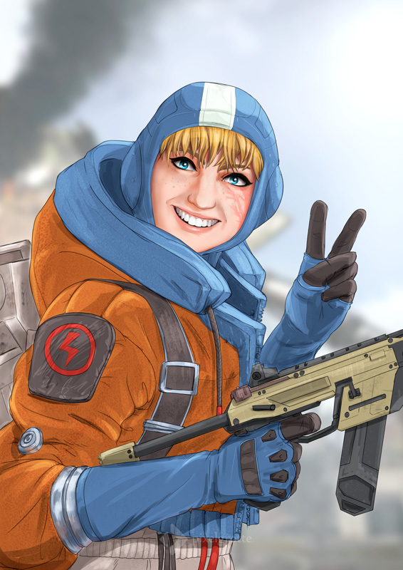 picture Wattson Apex Art apex legends fan art wattson by