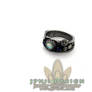 Steampunk Goblin Queen Opal and Sapphire Ring