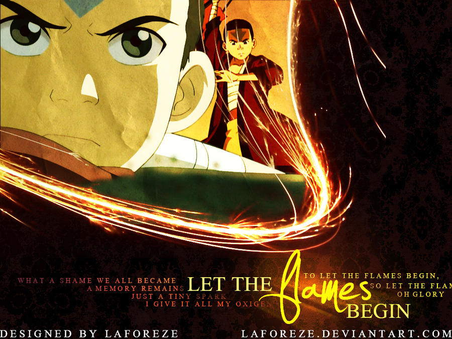 'Let The Flames Begin' wallppr