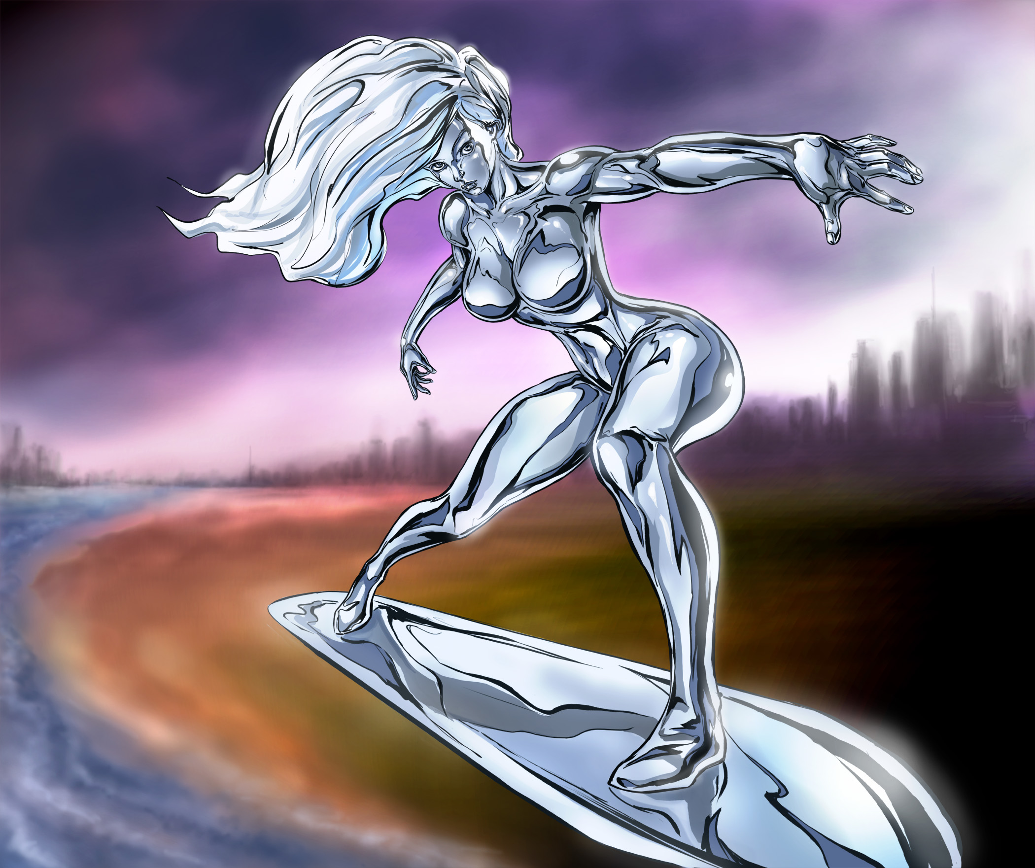 Silver Surfer new by ric3do on DeviantArt