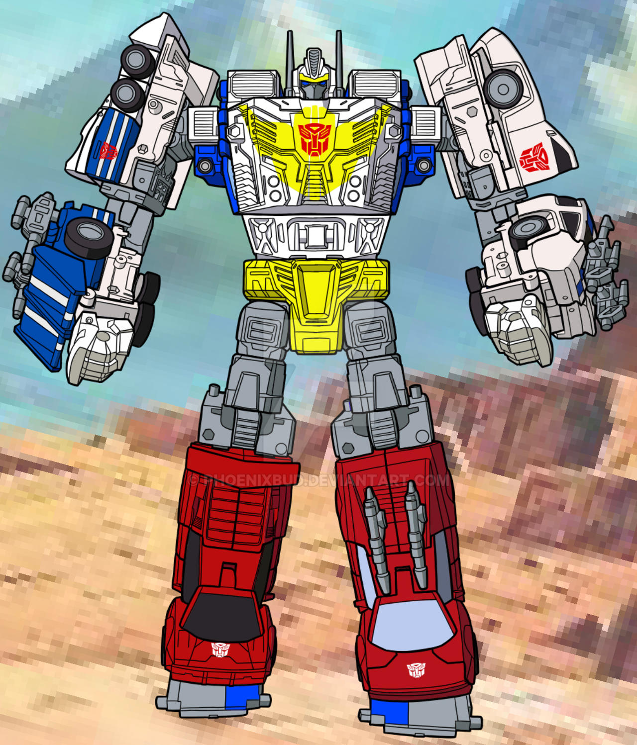 Transformers Legacy Masquerade Optimus Maximus! by PhoenixBud on DeviantArt