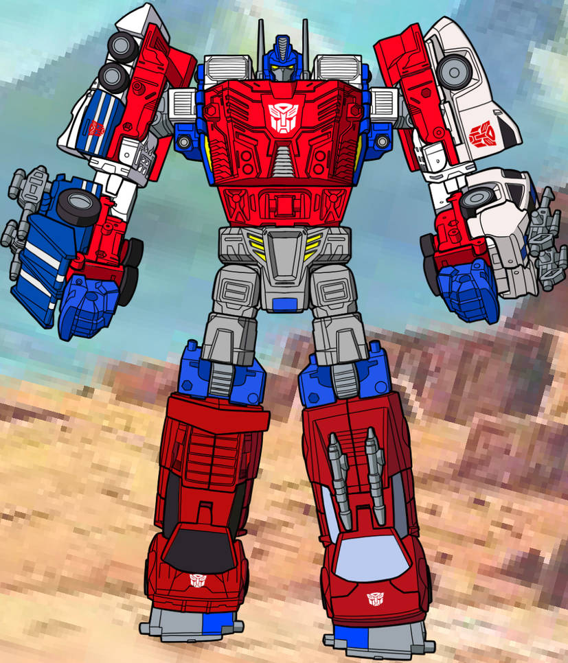 Maxuims Transformers Legacy Masquerade Optimus Maximus v2 by PhoenixBud on ...