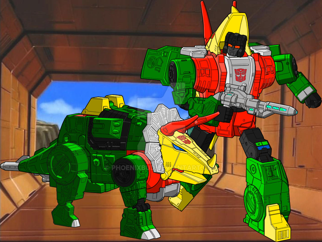 TF SS The Movie Generation 2 Slag, XMas Edition by PhoenixBud on