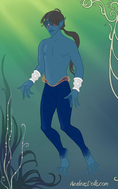 Merman Form Shy Merman Humanoid Form by BlackWidow099 on DeviantArt