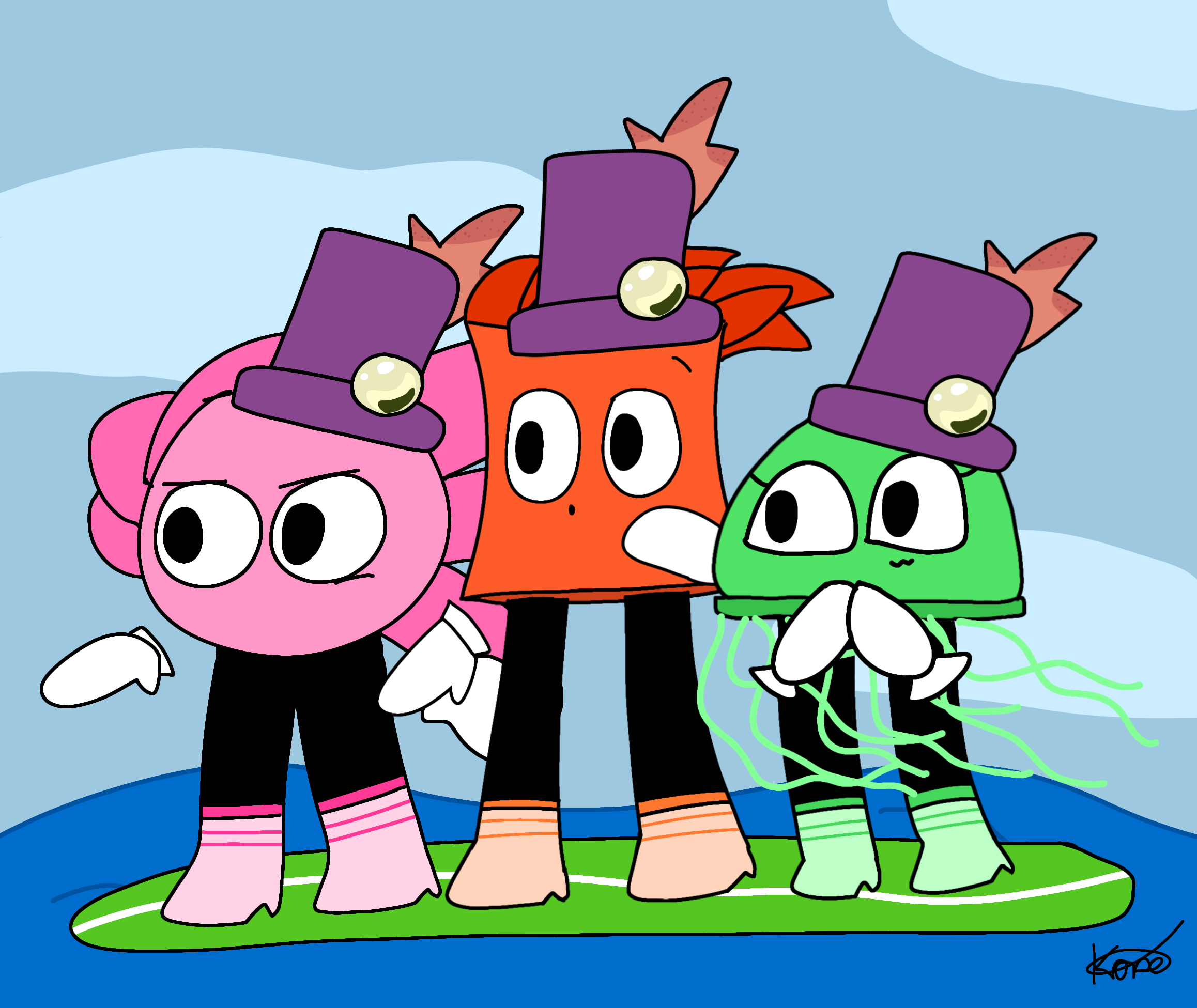 Polyandry Animation Polyamorous ride! by KopelDrawsStuff on DeviantArt
