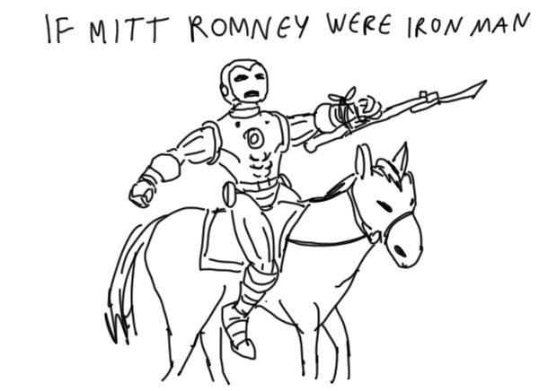 If Mitt Romney Were Iron Man