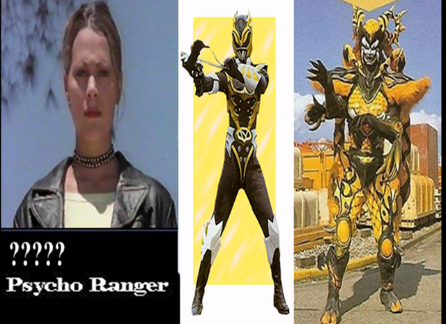 Psycho Ranger Color 4 Psycho Yellow Ranger by chuyzb on DeviantArt