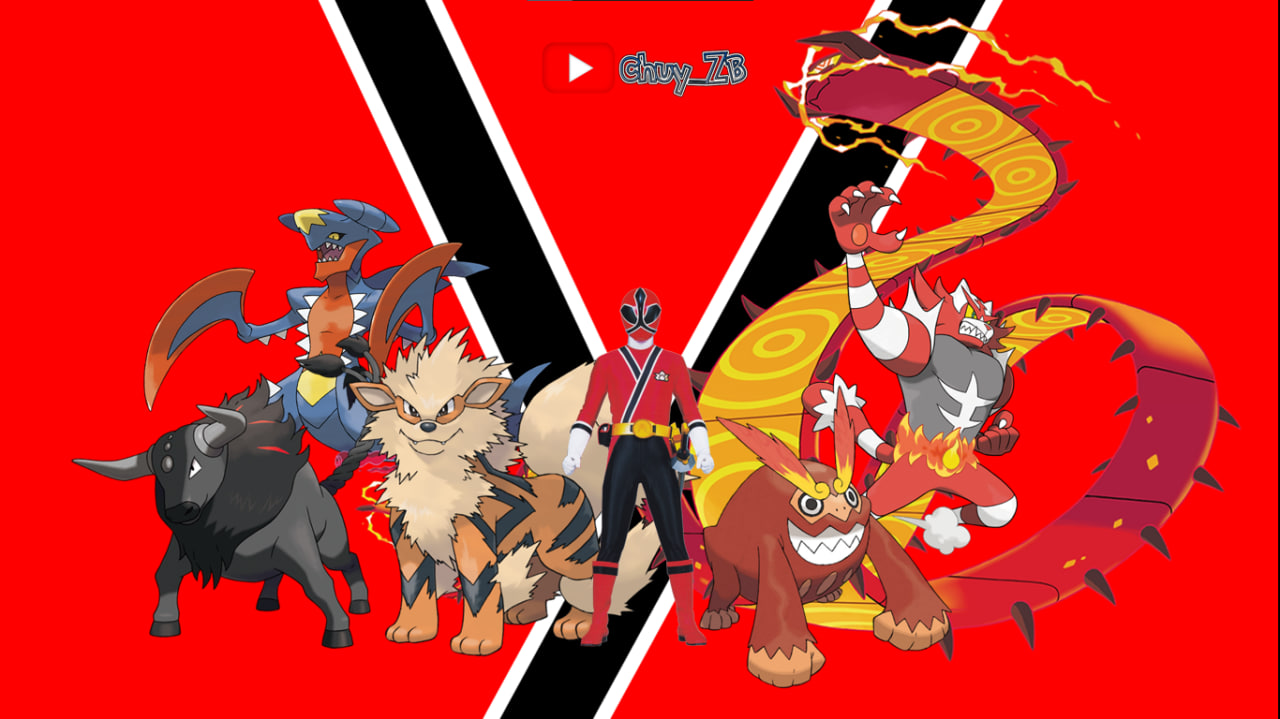 Equipo Pokemon Del Red Samurai Ranger By Chuyzb On DeviantArt equipo-pokemon-del-red-samurai-ranger-by-chuyzb-on-deviantart