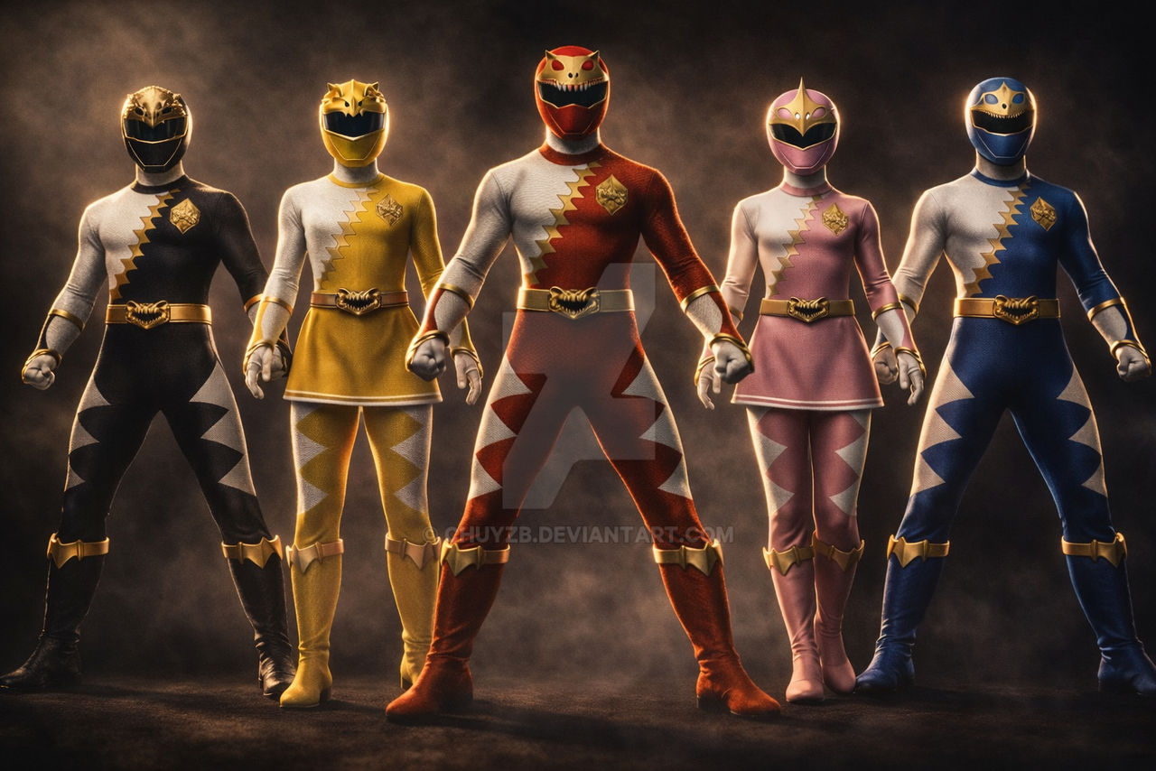Power Rangers Jurassic Rise Power Ranger Jurassic Rises Team by chuyzb on DeviantArt