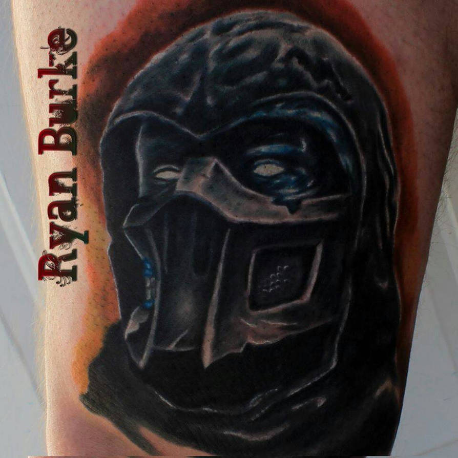 Noob Saibot tattoo by filthmg on DeviantArt