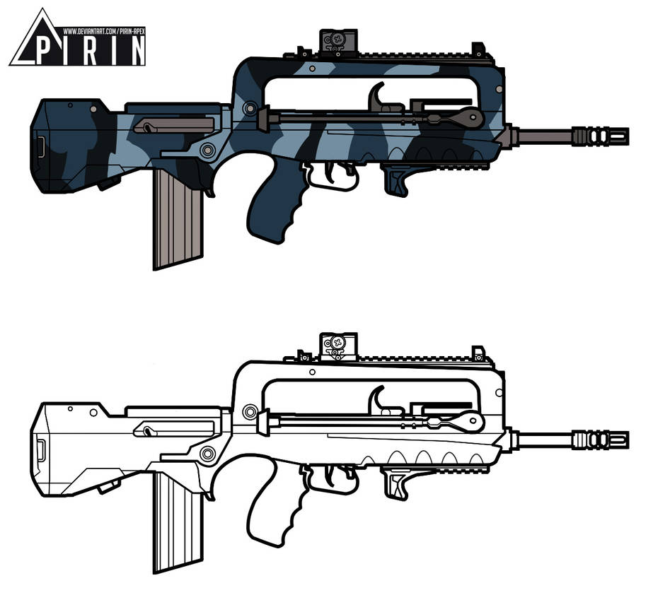 FAMAS F1 by Pirin-apex on DeviantArt