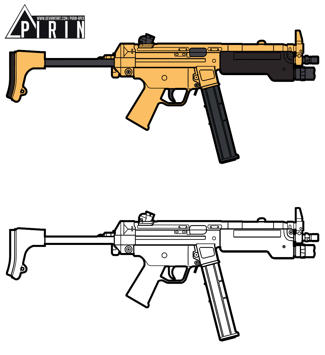 HK MP5/10 by Pirin-apex on DeviantArt