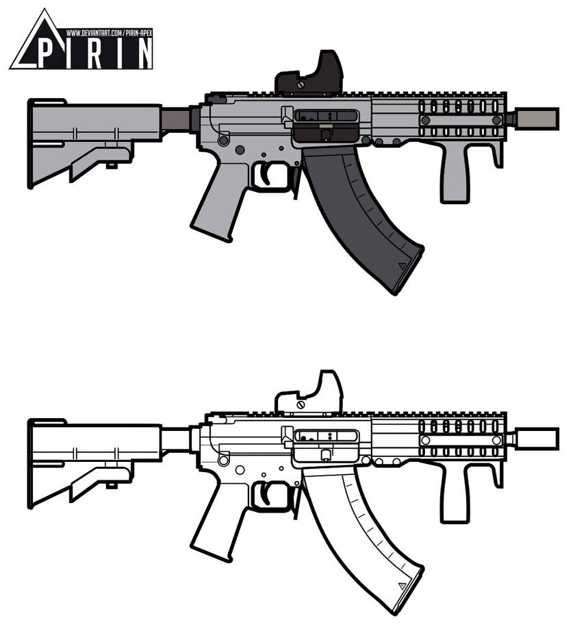 CMMG Mk47 Mutant by Pirin-apex on DeviantArt