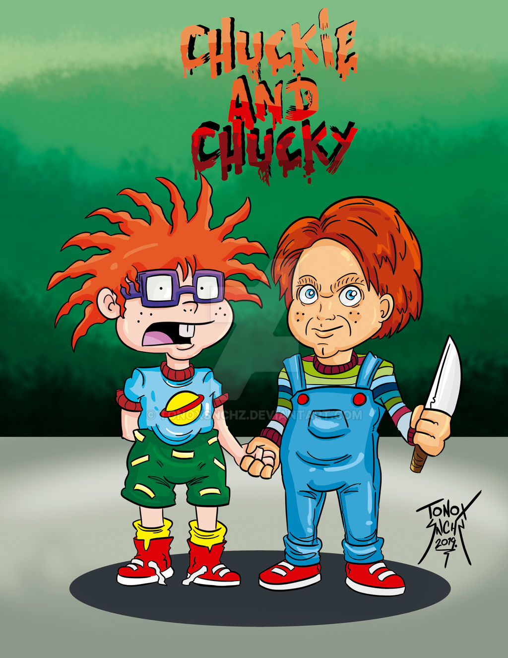 Chuckie and Chucky by TONOXSNCHZ on DeviantArt