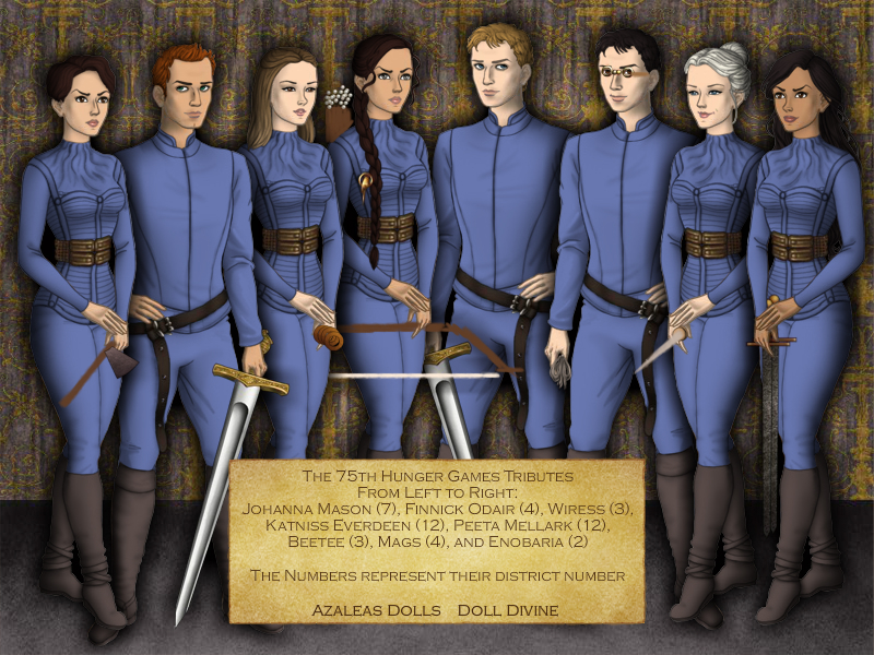 The 75th Hunger Games Tributes by nickelbackloverxoxox on DeviantArt