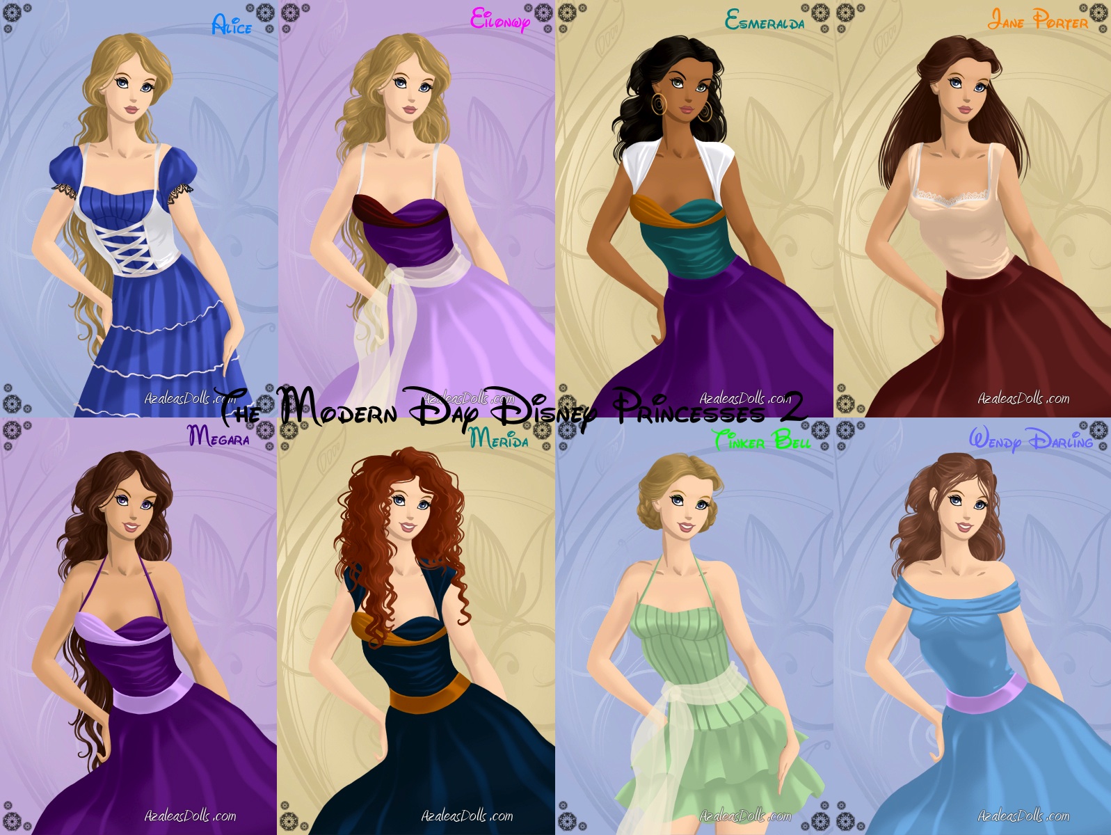 Princess Is Glamorous In Modern Day The Modern Day Disney Princesses 2 by nickelbackloverxoxox on DeviantArt