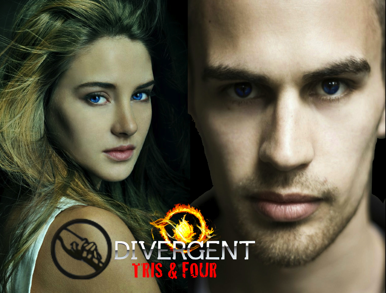 Divergent Tris and Four Wallpaper 2