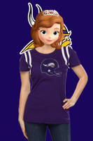 Disney Girls NFL: Sofia-Minnesota Vikings