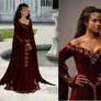 BBC's Merlin-Guinevere's Red Gown