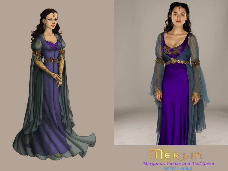 morgana purple dress Sharon's Sunlit Memories: Morgana Paper Doll