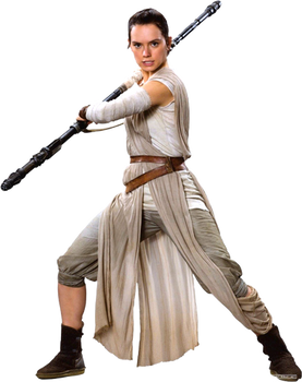 Star Wars VII-Rey PNG 3