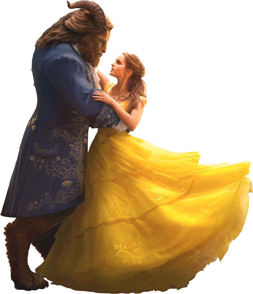 Belle and Beast (Full Body)-BatB 2017 PNG by nickelbackloverxoxox on ...