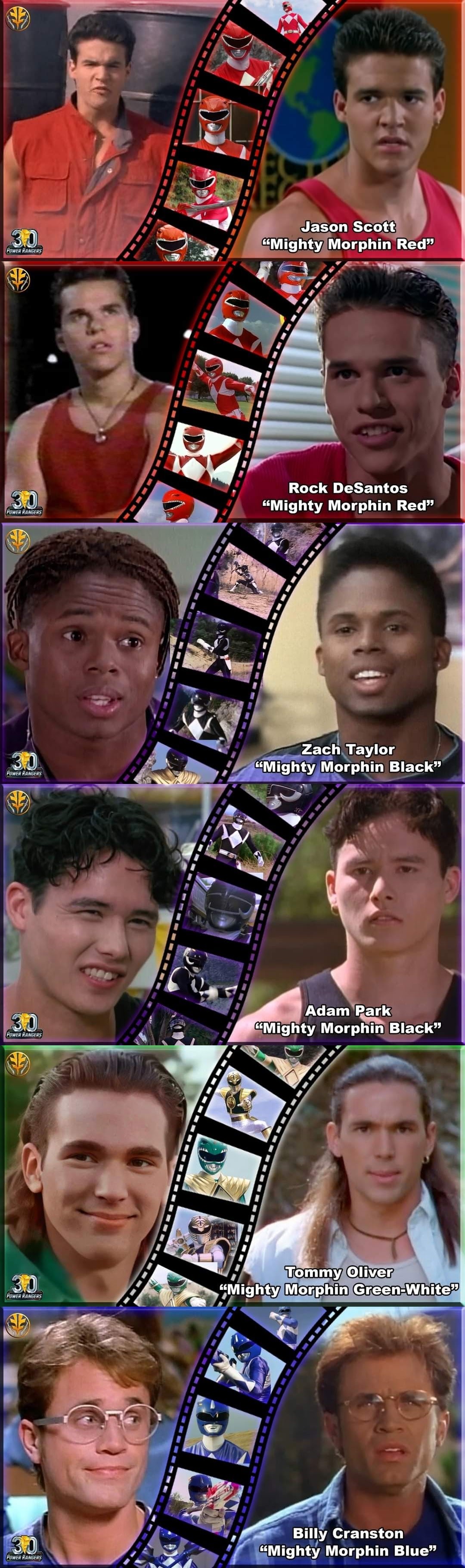 Mighty Morphin' Male Power Rangers by nickelbackloverxoxox on DeviantArt