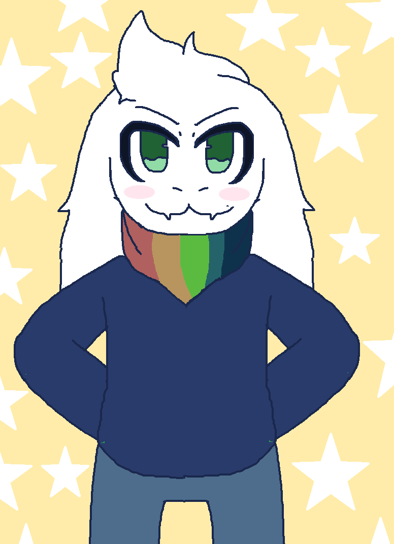 Storyshift asriel by CaptainMiyazaki on DeviantArt