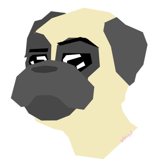 Question Mark Pug Question mark Pug by CartoonFriendly on DeviantArt