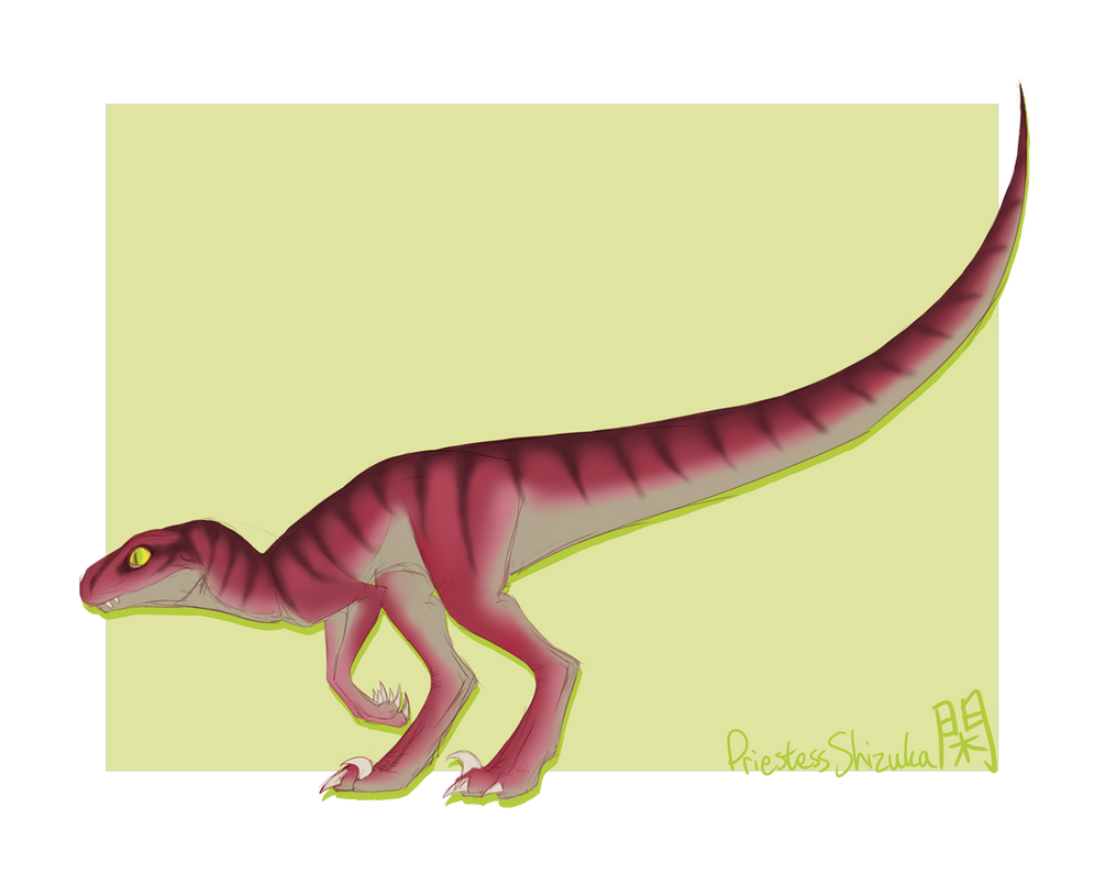 My Raptor! *u* by PriestessShizuka on DeviantArt