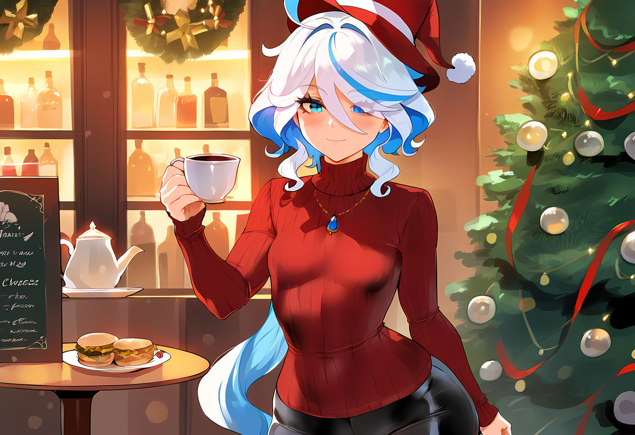 Christmas Date With Furina 2 By NikitaFenek On DeviantArt christmas-date-with-furina-2-by-nikitafenek-on-deviantart