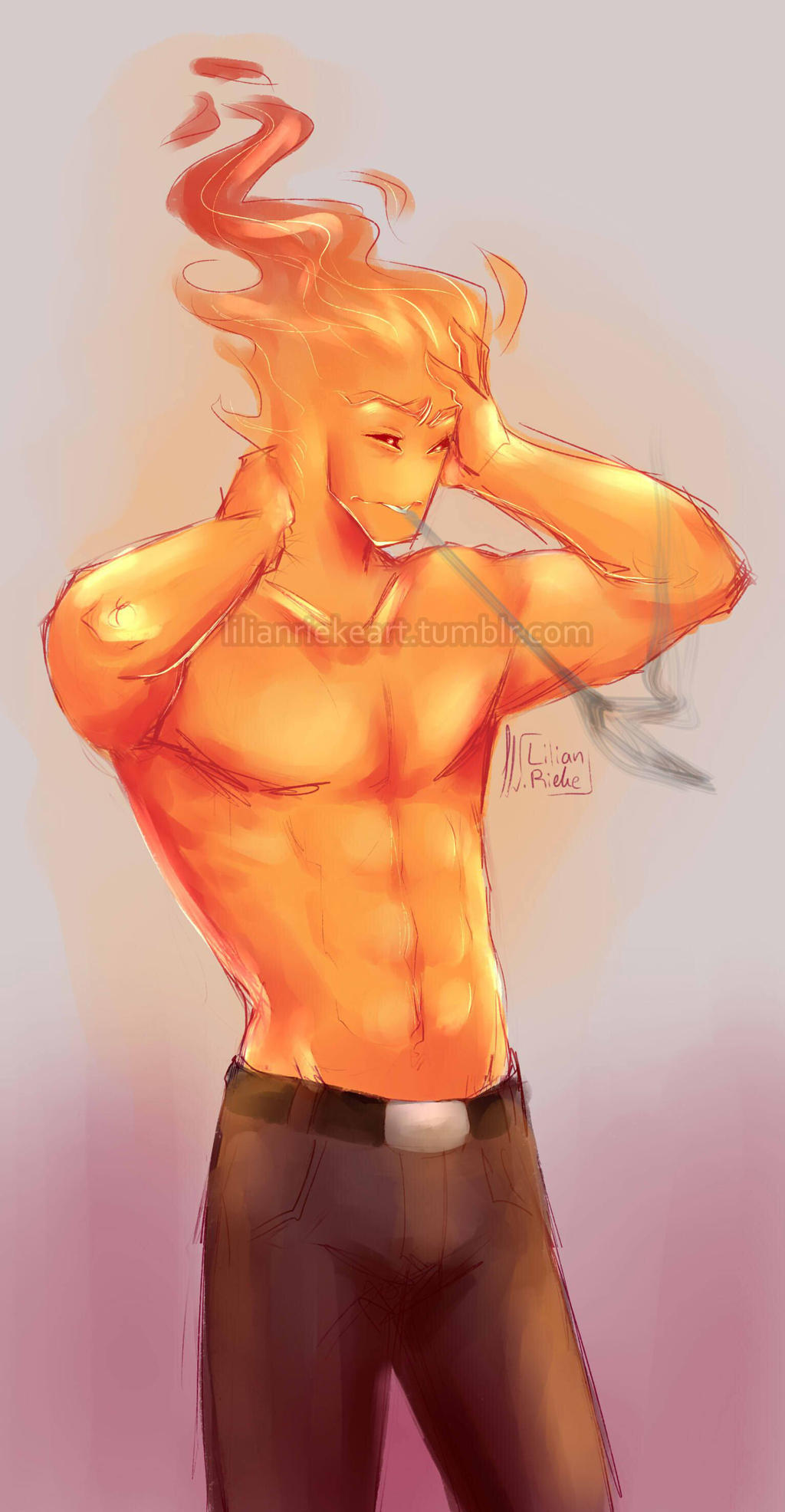 Grillby Undertale By KleinesWuschel On DeviantArt grillby-undertale-by-kleineswuschel-on-deviantart