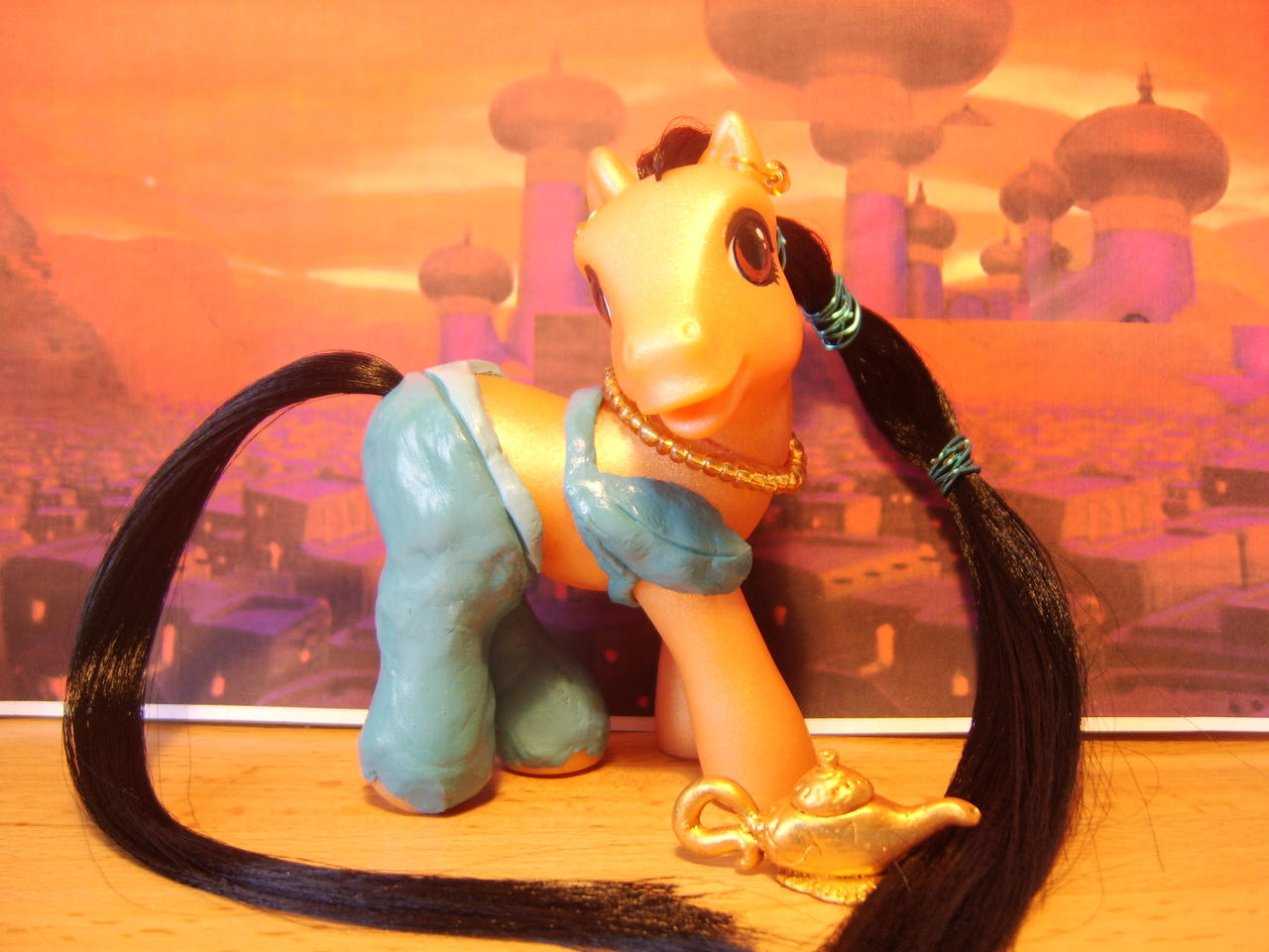Custom Mlp Princess Princess Jasmine Custom MLP by bambikate on DeviantArt