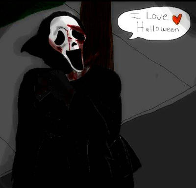 Ghostface fanart by Grinningsunknown on DeviantArt