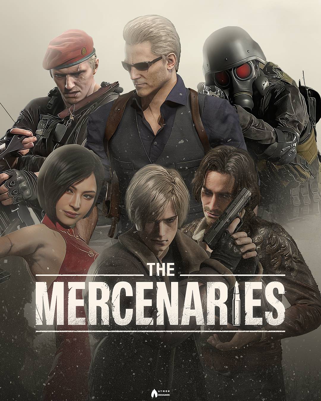 THE MERCENARIES, Resident Evil 4 Remake by AymenxG4Ds on DeviantArt