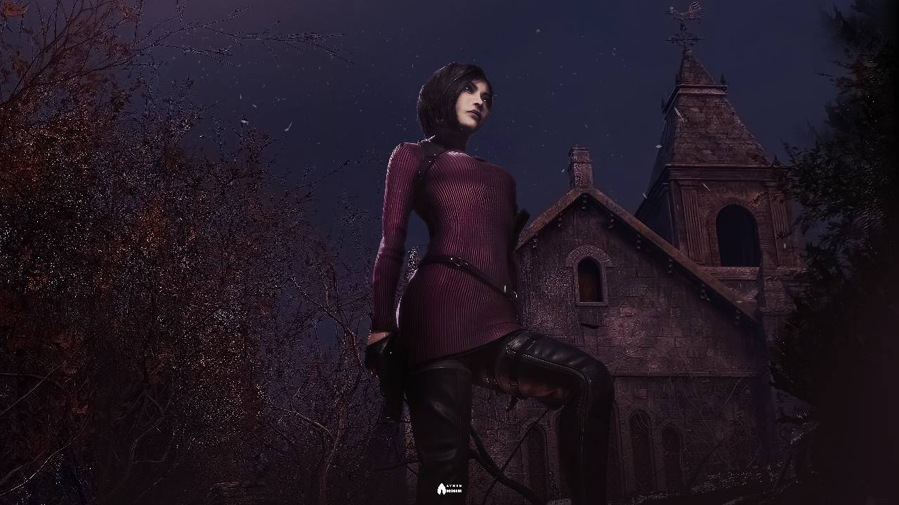 Download Ada Wong in Resident Evil 2 Remake Wallpaper