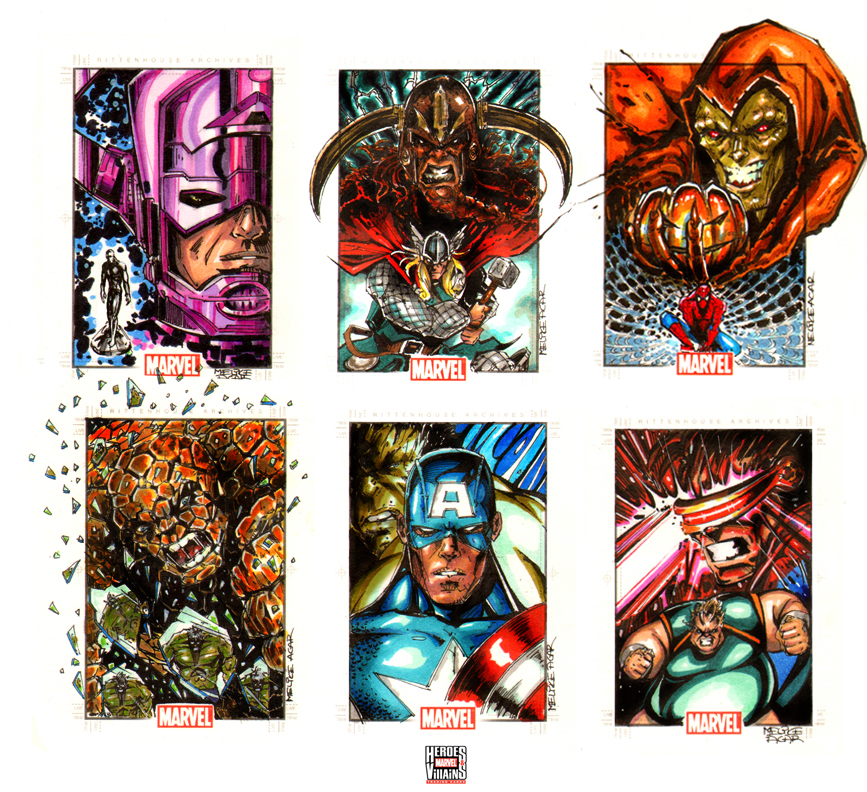 Marvel heroes and villains 5