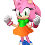 3D Amy Rose - Classic Clothing