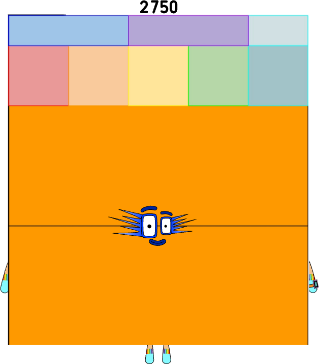 Numberblocks 2750 by mickyblocks on DeviantArt