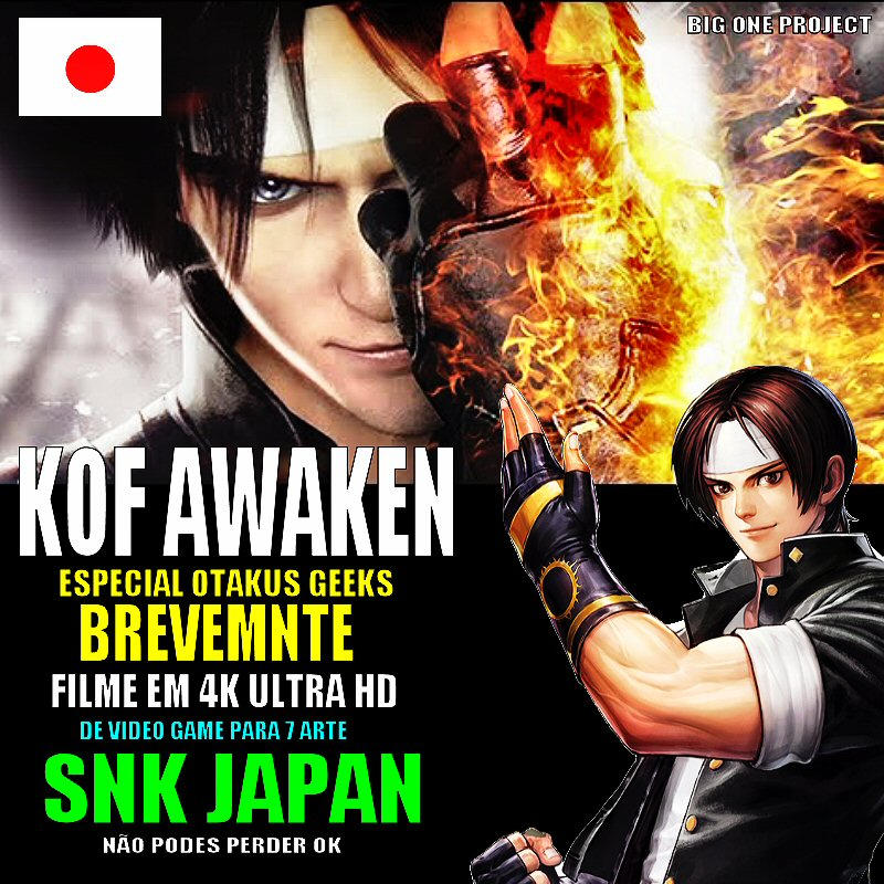 The King Of Fighters Awaken Película Completa En Español cartaz de filme king of fighters awaken em 4k by bigonekovam on DeviantArt