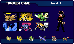 my trainer card