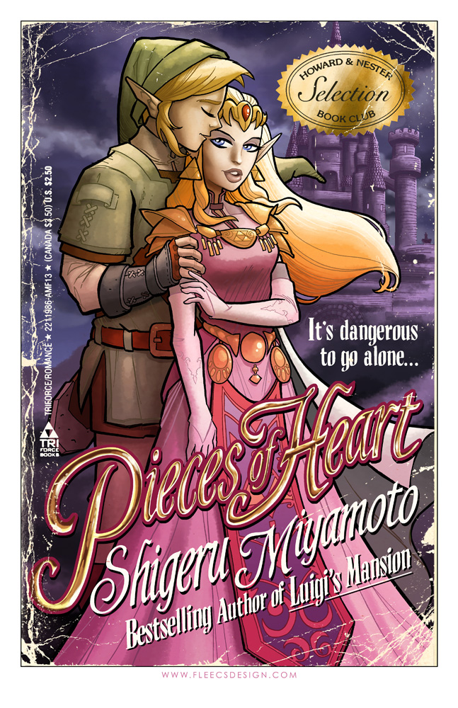 Zelda Romance Novel Cover by TonyFleecs