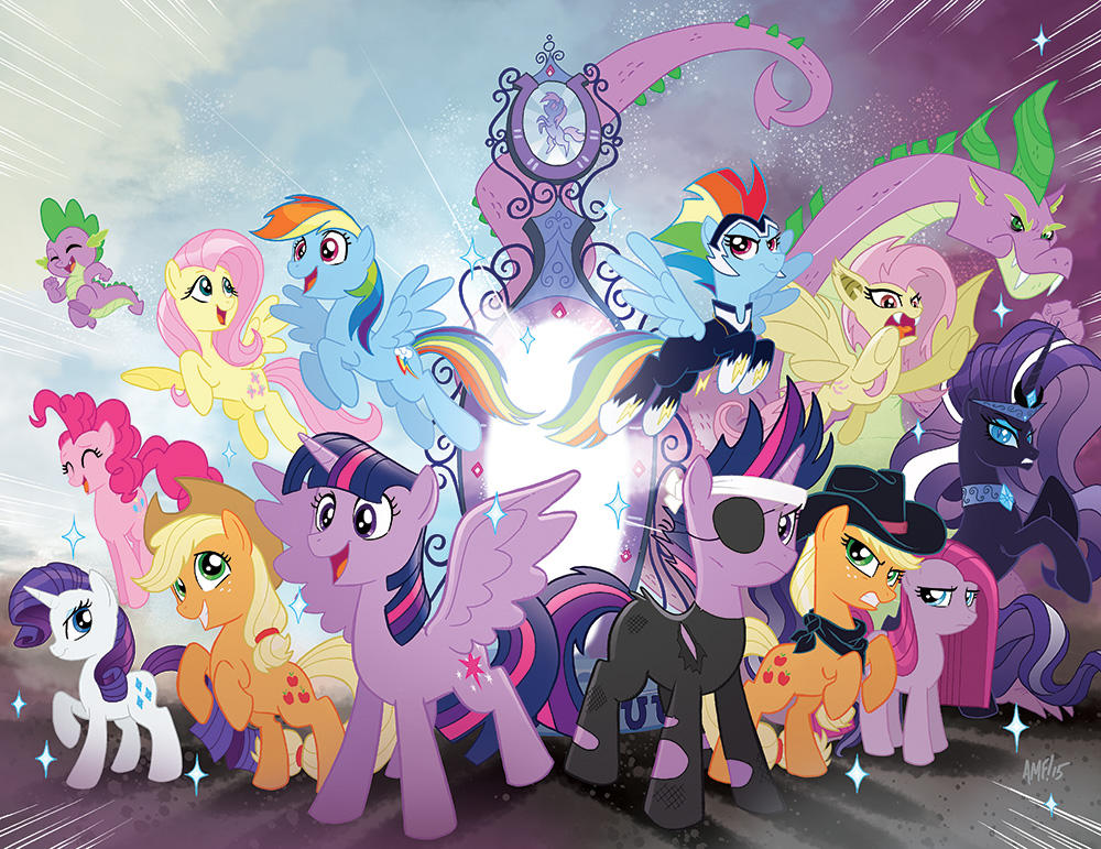 Трейлер адаптации май литл пони. Mane 6 аликорны. Mane6 злодеи.