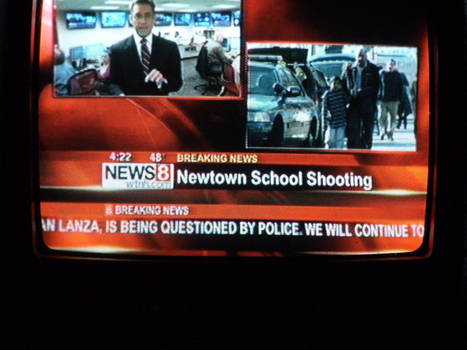 Newtown Shooting TV Headlines VI